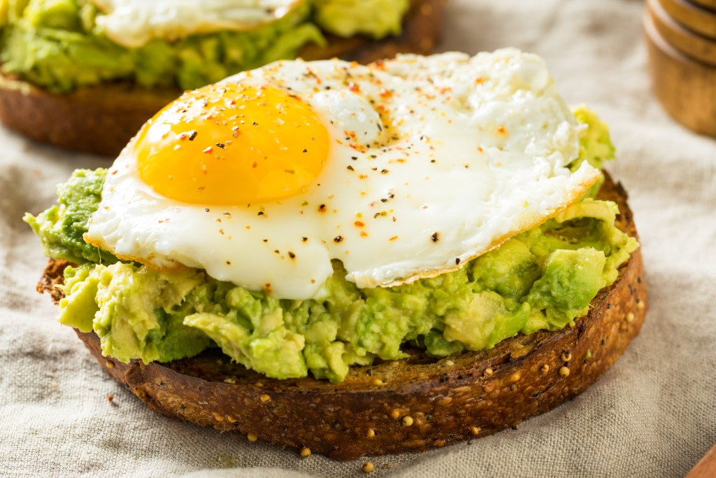 Homemade Avocado-Egg-Snack