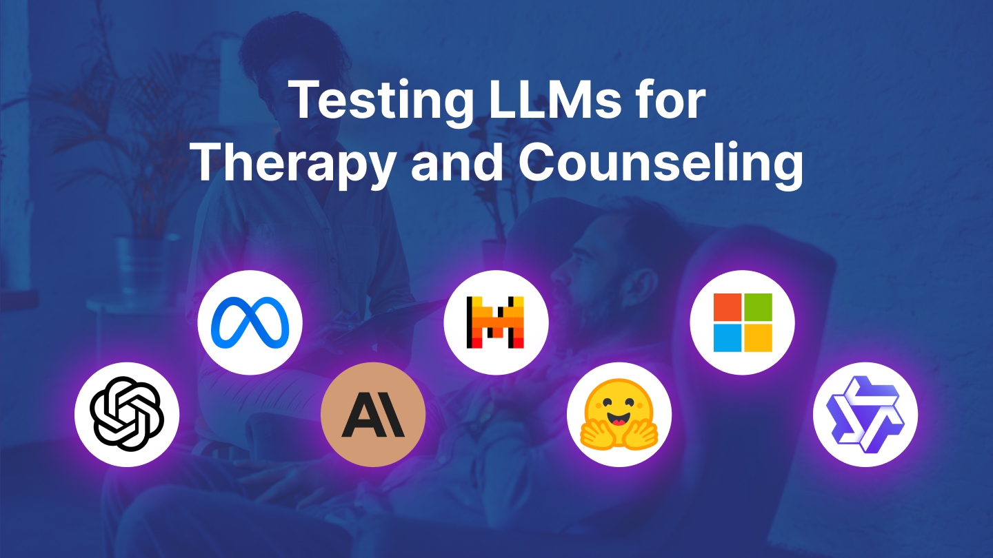 Testing Large and Small language models in Psychotherapy and Counseling